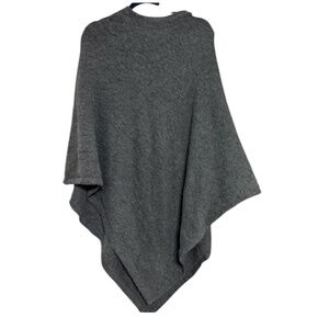 NWT Charcoal Women's Knit Poncho Size XL